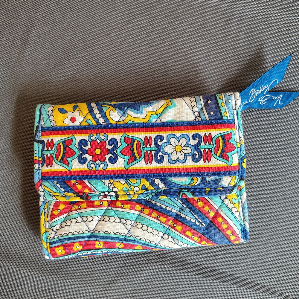 Vera Bradley Multicolor Quilted Wallet